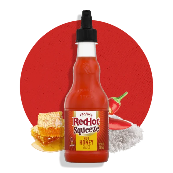 Frank's RedHot® Hot Honey Squeeze Sauce, 12 fl oz