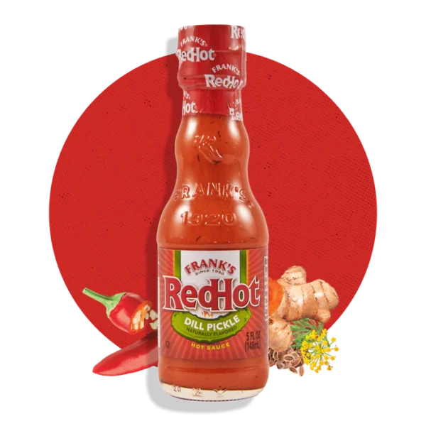 Frank's RedHot® Dill Pickle Naturally Flavored Hot Sauce (2-Pack)