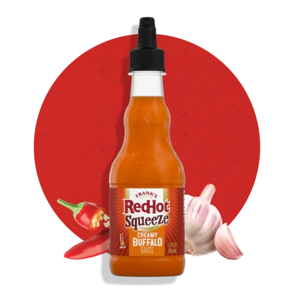 Frank's RedHot® Creamy Buffalo Squeeze Sauce, 12 fl oz