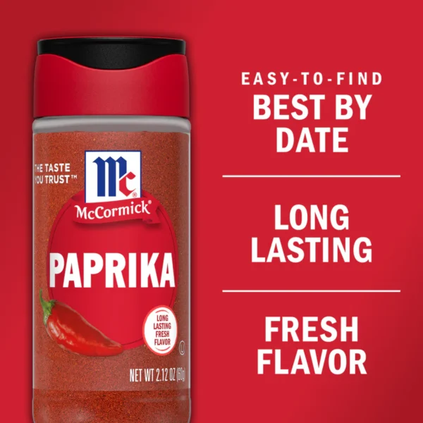 McCormick® Paprika, 2.12 oz