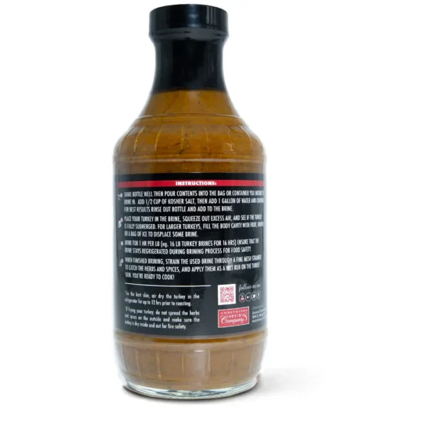 Spice Lemon Thyme Turkey Bath Brine Concentrate
