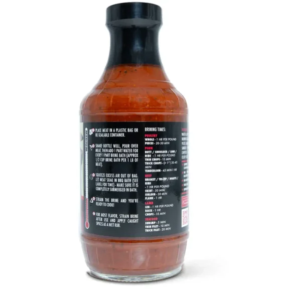 Sweetwater Spice Tres Chilies Fajita Bath Brine Concentrate