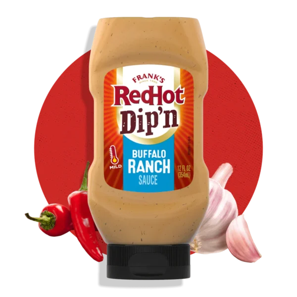 Frank's RedHot® Buffalo Ranch Dip'N Sauce, 12 fl oz